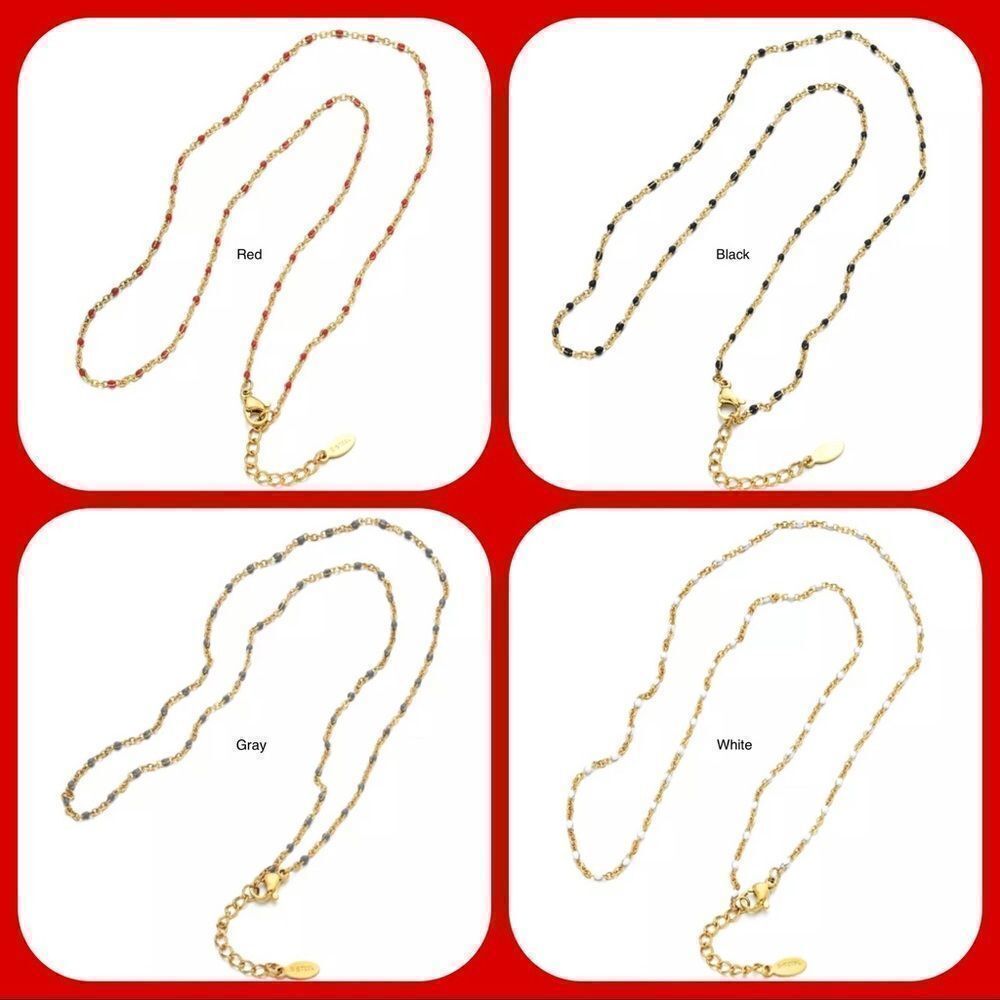 Boho Style Crystal Seed Beads Necklace